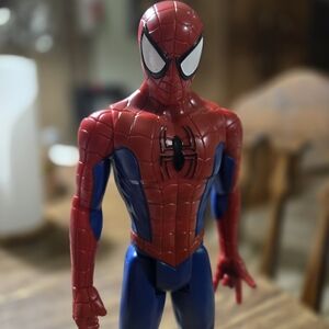 Hasbro 2022 Spider-Man Action Figure - Red and Blue 12" Tall